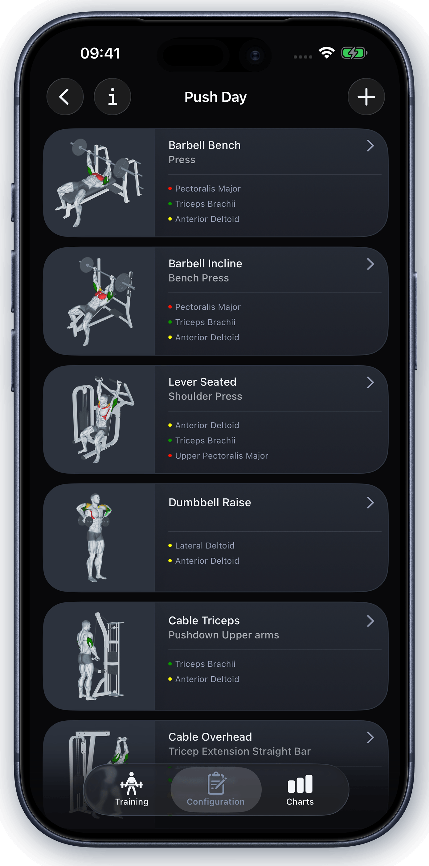 VigiGym — Routines